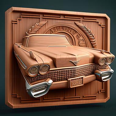 3D model Cadillac Deville 1961 1964 (STL)